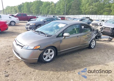 2006 Honda Civic Ex from USA, damaged, VIN 1HGFA168X6L115742